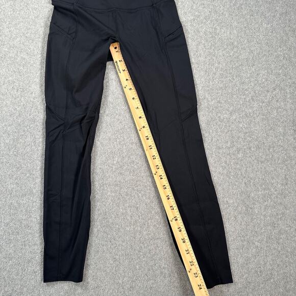 Lululemon Fast Free 7/8 Tight II *Non-Reflective Nulux 25" Black Womens 4 W5BXQS - Picture 5 of 11